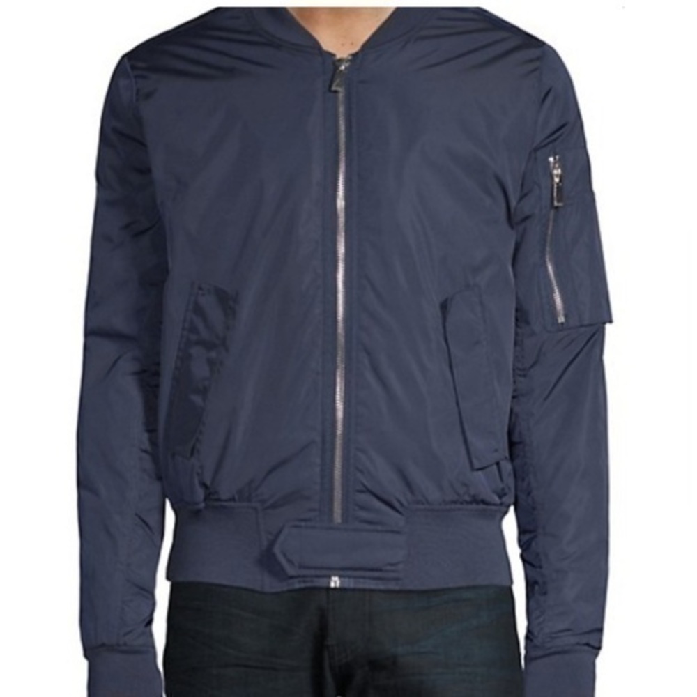 NWT Eleven Paris Mens LA Collection Bomber Jacket Size M
Color Eggplant